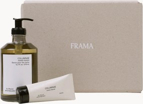 Caixa de presente para cuidados das mãos Columnae (vetiver, pimenta preta, laranja amarga, tuya), conjunto de 2