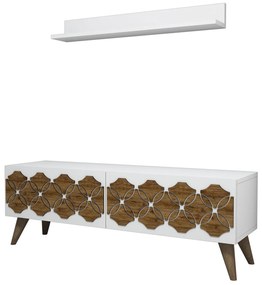 Unidade de TV Nisan – Branco – 120x40x31,8 cm