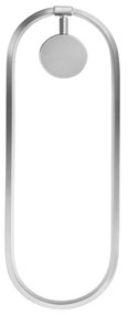 Candeeiro de Parede Can - Cromado - 17cm (Largura) x 48cm (Altura) x 1