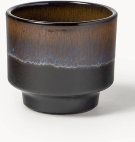 Vaso vidrado Solis, Alt 11 cm