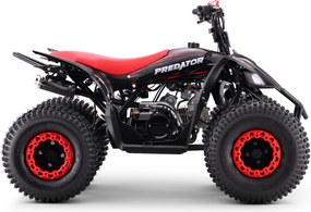 Moto 4 Crianças + 8 anos 125cc - Beneo Predator Até 55 Km/h com Vermelha