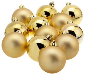 Bolas de Natal Decoris Ouro (ø6 cm)