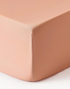 Lençol em cetim de algodão com elástico boxspring Comfort