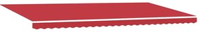 Toldo Vermelho with Manual Vermelho 600 × 300 cm Vermelho