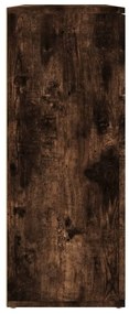 Aparador 91x29,5x75 cm derivados de madeira carvalho fumado