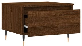Mesa de centro 50x46x35 cm derivados madeira carvalho castanho