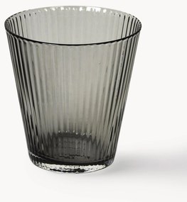 Copos de vidro artesanal fumado Grand Cru, conjunto de 4