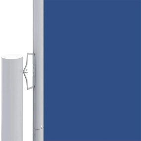 Toldo lateral retrátil 160x1200 cm azul