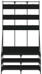 Conjunto de Entrada - Bengaleiro c/ arrumação de calçado 100x40x184 cm