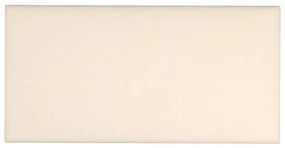 Painel de parede 12 pcs 30x15 cm veludo 0,54 m² cor creme