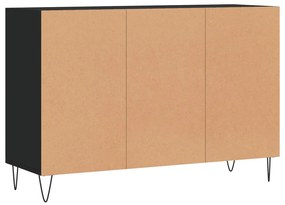 Aparador 103,5x35x70 cm derivados de madeira preto