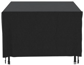 Capa p/ mobiliário jardim 172x113x73 cm impermeável 420D preto