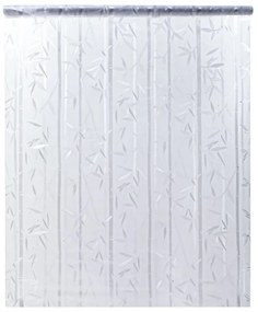 Películas para janela 2 pcs PVC fosco padrão de bambu