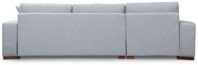 Sofá de Canto Loop – Cinzento Claro – 290 cm x 194 cm