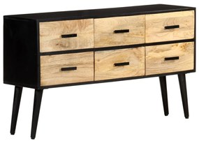 vidaXL Aparador 110x33x64 cm madeira de mangueira maciça