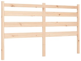Cama sem colchão 160x200 cm madeira de pinho maciça