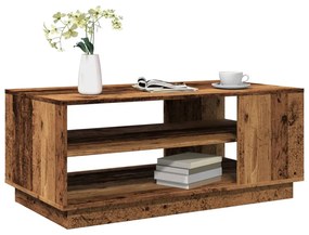 Mesa de centro 102x55x43 cm derivados de madeira madeira velha