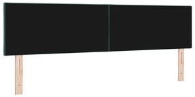 Cabeceira LED Blocos de Diamante Verde Escuro 180 cm em Veludo