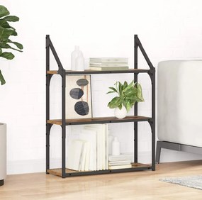 vidaXL Prateleira de Parede Madeira Antiga 60 x 21 x 78,5 cm