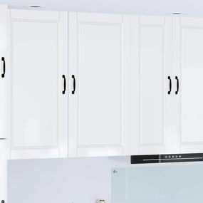 vidaXL Armário de Cozinha com porta Branco Brilhante 50 x 31 x 100 cm