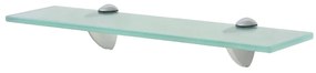 Prateleira flutuante vidro 40x10 cm 8 mm