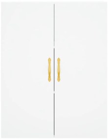Armário alto 69,5x34x180 cm derivados de madeira branco