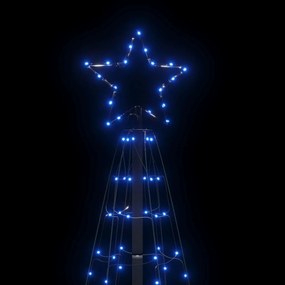 Iluminação p/ árvore de Natal c/ estacas 220 LEDs 180 cm azul