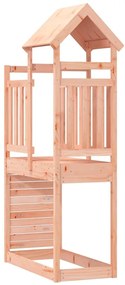 Torre brincar c/ parede escalar 53x110,5x214cm madeira douglas