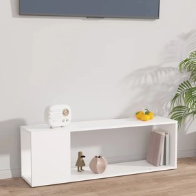 Móvel de TV 100x24x32 cm derivados de madeira branco