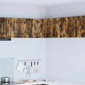 vidaXL Armário de Cozinha Kalmar Carvalho Defumado 57 x 57 x 40 cm