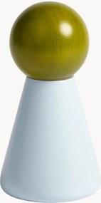 Moinho de sal e pimenta em madeira artesanal Halma