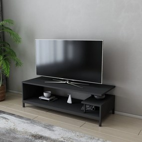 Móvel TV Reilly – Preto Antracite – 120 cm x 44,6 cm x 37,6 cm