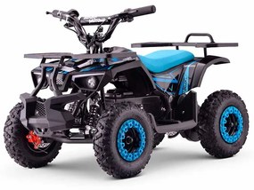 Moto 4 elétrica para crianças ATV Veloci 800W Azul