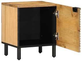 Mesas de cabeceira 2 pcs castanho madeira mangueira maciça