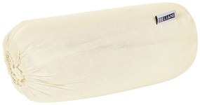 Lençol-capa em algodão creme 180 x 200 cm JANBU Beliani