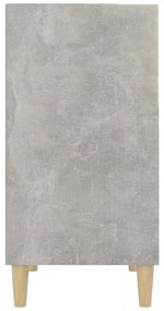 Aparador 57x35x70 cm derivados de madeira cinza cimento