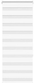 vidaXL Cortina de zebra 60x150 cm largura do tecido 55,9 cm poliéster
