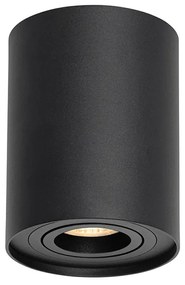 LED Foco de teto inteligente preto ajustável com Wi-Fi GU10 - Rondoo up Moderno