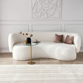 Mesa de Centro Social – Dourada – 40x50x40 cm