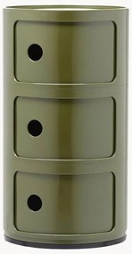 Armário de design Componibili, 3 elementos, Alt 59 cm