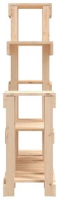 Suporte para plantas 92x25x97 cm pinho maciço