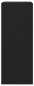 Sapateira c/ 2 gavetas articuladas 80x42x108 cm preto
