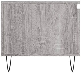 Mesa de centro 100x50x45 cm derivados madeira cinzento sonoma