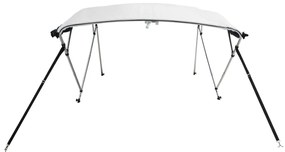 Toldo 4 arcos Bimini paredes malha laterais 243x(230-244)x137cm