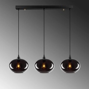 Chandelier Smoked – Fume – 97 x 97 cm
