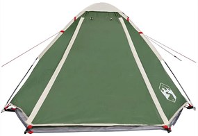 Tenda de campismo cúpula para 2 pessoas impermeável verde