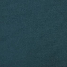 Cadeiras de jantar giratórias 2 pcs veludo azul