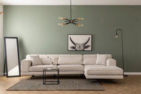 Sofá de Canto Jivago – Bege – 308 x 198 cm