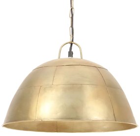 Candeeiro teto vintage indust. redondo 25 W 41 cm E27 bronze