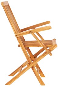 7 pcs conjunto jantar dobrável p/ exterior madeira teca maciça